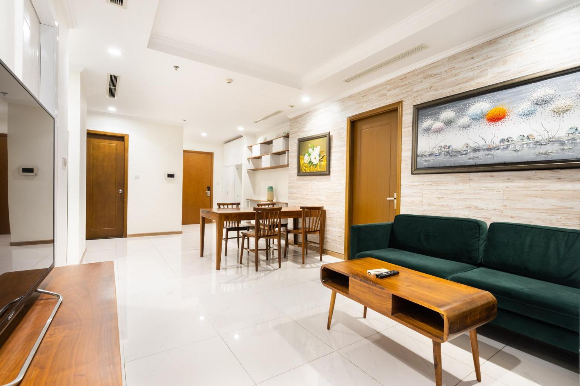 Vinhomes Central Park - Serviced Apartments Rental Ltd Ho-Chi-Minh-Stadt Exterior foto