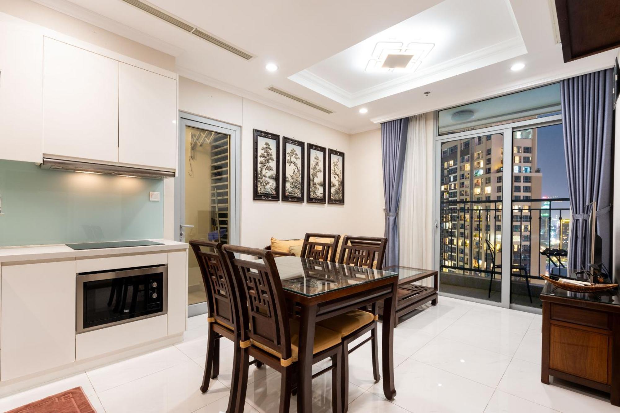 Vinhomes Central Park - Serviced Apartments Rental Ltd Ho-Chi-Minh-Stadt Exterior foto
