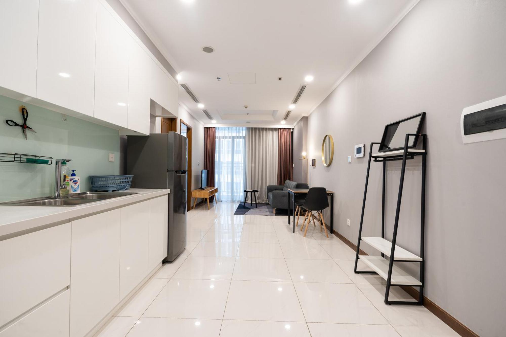 Vinhomes Central Park - Serviced Apartments Rental Ltd Ho-Chi-Minh-Stadt Exterior foto
