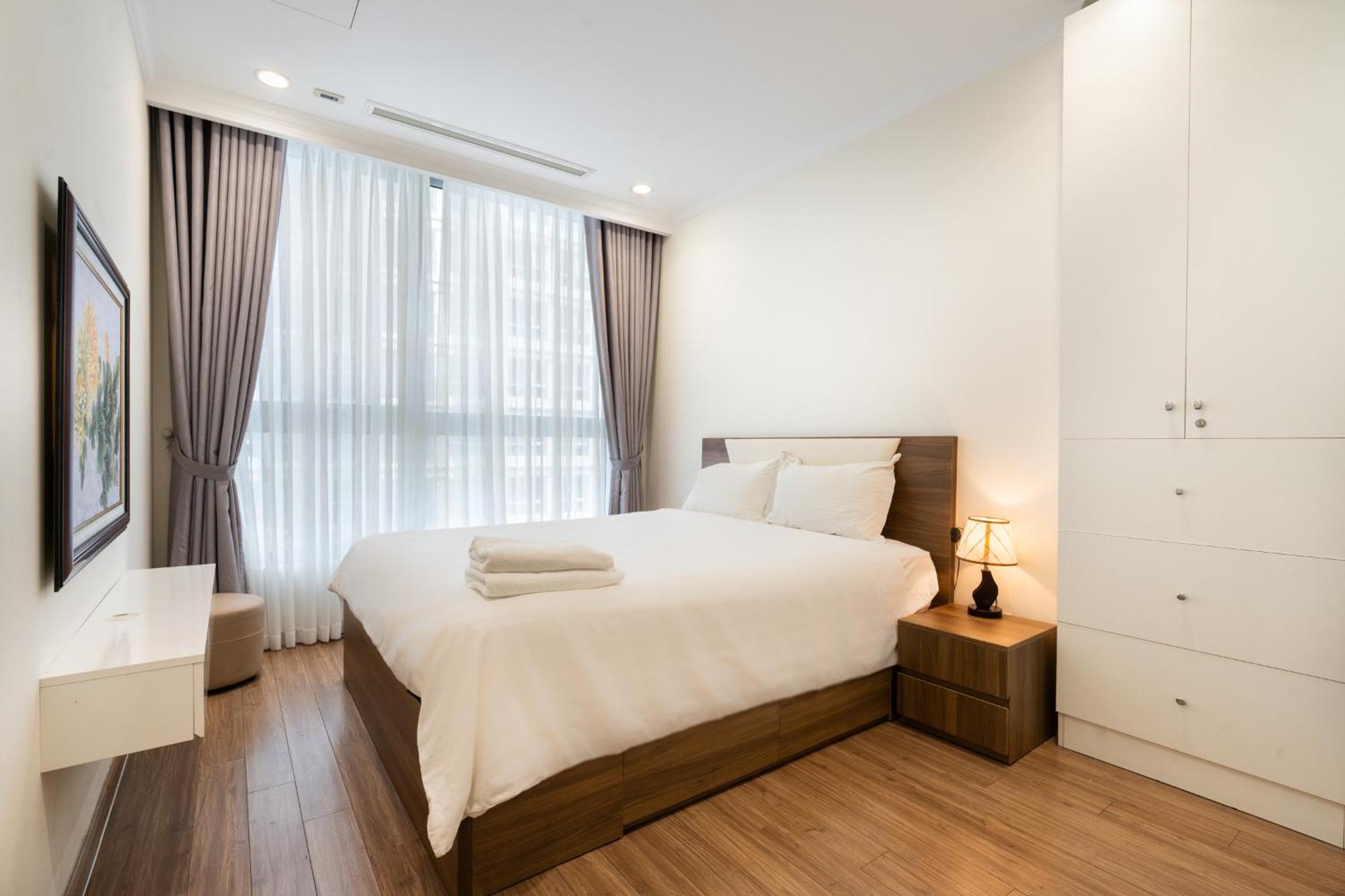 Vinhomes Central Park - Serviced Apartments Rental Ltd Ho-Chi-Minh-Stadt Exterior foto